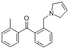 2-메틸-2′-(3-PYRROLINOMETHYL) 벤조페논