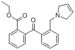 2-카보에톡시-2'-(3-피롤리노메틸)벤조페논