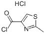2-메틸-1,3-티아졸-4-카르보닐 클로라이드 염산염