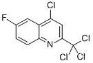 4-클로로-6-플루오로-2-트리클로로메틸퀴놀린