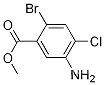 메틸 5-아미노-2-브로모-4-클로로벤조에이트
