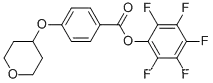 펜타 플루오로 페닐 4- (테트라 하이드로 피란 -4- 일옥시) 벤조 에이트