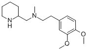 N-[2-(3,4-디메톡시페닐)에틸]-N-메틸-2-피페리딘메타나민