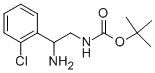 [2-AMINO-2-(2-CHLORO-PHENYL)-ETHYL]-CARBAMIC ACID TERT-부틸 에스테르 염산염