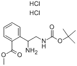 2-(1-AMINO-2-TERT-BUTOXYCARBONYLAMINO-ETHYL)-벤조산 메틸 에스테르 이염화물