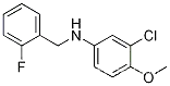 3- 클로로 -N- (2- 플루오로 벤질) -4- 메 톡시 아닐린, 97 %