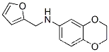 1,4-벤조디옥신-6-아민, N-(2-푸라닐메틸)-2,3-디히드로-