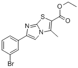 6- (3- 브로 모 페닐) -3- 메틸 리마 조 [2,1-B] 티아 졸 -2- 카르 복실 산 에틸 에스테르