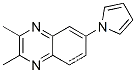 퀴녹살린, 2,3-디메틸-6-(1H-피롤-1-일)-