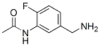 아세트아미드, N-[5-(아미노메틸)-2-플루오로페닐]-