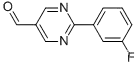 2-(3-플루오로페닐)피리미딘-5-카브알데하이드