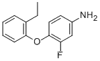 4- (2-ETHYLPHENOXY) -3- 플루오 루 아닐린