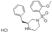 (S)-3-벤질-1-(2-메톡시-벤젠술포닐)-피페라진 염산염