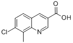 7- 클로로 -8- 메틸 퀴놀린 -3- 카복실산