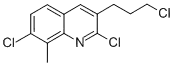 3- (3- 클로로 프로필) -2,7- 디클로로 -8- 메틸 퀴놀린