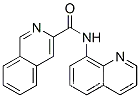 3-이소퀴놀린카르복사미드, N-8-퀴놀리닐-
