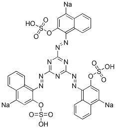 2,4,6-トリス(2-ヒドロキシ-4-ソジオスルホ-1-ナフチルアゾ)-1,3,5-トリアジン