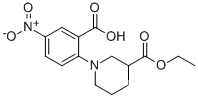 2-[3-(에톡시카르보닐)피페리딘-1-일]-5-니트로벤조산