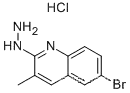 6- 브로 모 -2- 히드라 지노 -3- 메틸 퀴놀린 염산염