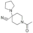 1-아세틸-4-피롤리딘-1-일피페리딘-4-카보니트릴(SALTDATA: FREE)