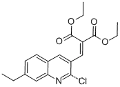 2- 클로로 -7- 에틸 -3- (2,2- 디에 톡시 카보 닐) 비닐 퀴놀린