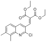 2-클로로-7,8-디메틸-3-(2,2-디에톡시카르보닐)비닐퀴놀린