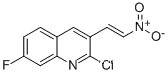 E-2-클로로-7-플루오로-3-(2-니트로)비닐퀴놀린