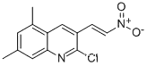E-2- 클로로 -5,7-DIMETHYL-3- (2- 니트로) 비닐 퀴놀린