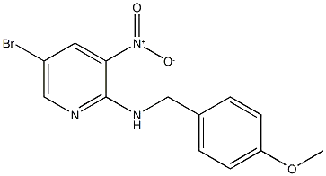 5- 브로 모 -N- (4- 메 톡시 벤질) -3- 니트로 피리딘 -2- 아민
