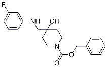 벤질 4-{[(3-플루오로페닐)아미노]메틸}-4-히드록시피페리딘-1-카르복실레이트