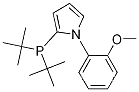 N-(2-Methoxyphenyl)-2-(di-t-butylphosphino)pyrrole,92% [cataCXiuM POMetB]