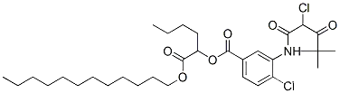 3-(2-클로로-4,4-디메틸-3-옥소발레릴아미노)-4-클로로벤조산 1-(도데실옥시카르보닐)펜틸 에스테르
