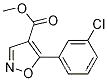 메틸 5-(3-클로로페닐)이속사졸-4-카르복실레이트