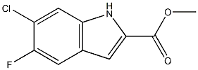 메틸 6-클로로-5-플루오로-1H-인돌-2-카르복실레이트