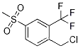 2-(클로로메틸)-5-(메틸술포닐)-벤조트리플루오라이드