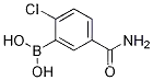 5-카바모일-2-클로로페닐보론산