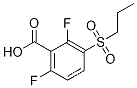 2,6-디플루오로-3-(프로필술포닐)벤조산