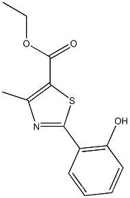 2-(2-하이드록시페닐)-4-메틸-5-티아졸카르복실산 에틸 에스테르