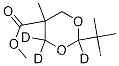 2-tert-부틸-5-메틸-1,3-디옥산-5-카르복실산 메틸 에스테르-d3