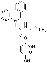 N-(2-아미노-에틸)-2-(벤질-페닐-아미노)-아세트아미드 말레에이트