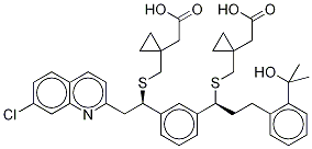 2-(1-((((R)-1-(3-((R)-1-(((1-(carboxymethyl)cyclopropyl)methyl)thio)-2-(7-chloroquinolin-2-yl)ethyl)phenyl)-3-(2-(2-hydroxypropan-2-yl)phenyl)propyl)thio)methyl)cyclopropyl)aceticacid