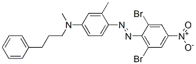N-[4-[(2,6-디브로모-4-니트로페닐)아조]-3-메틸페닐]-N-메틸벤젠프로판아민
