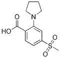 4-(메틸설포닐)-2-피롤리디노벤조산