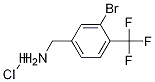 (3-broMo-4-(트리플루오로메틸)페닐)메탄나인 염산염