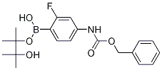 Benzyl(3-fluoro-4-(4,4,5,5-tetramethyl-1,3,2-dioxaborolan-2-yl)phenyl)carbamate
