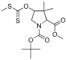 O-[(2S)-3,3-디메틸-N-boc-프롤린 메틸 에스테르] S-메틸 크산테이트