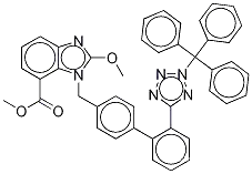 N-트리틸 칸데사르탄 메틸 에스테르 메톡시 유사체