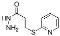 프로판산, 3-(2-피리디닐티오)-, 히드라지드(9CI)