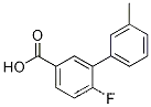 4- 플루오로 -3- (3- 메틸페닐) 벤조산