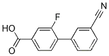 4-(3-시아노페닐)-3-플루오로벤조산